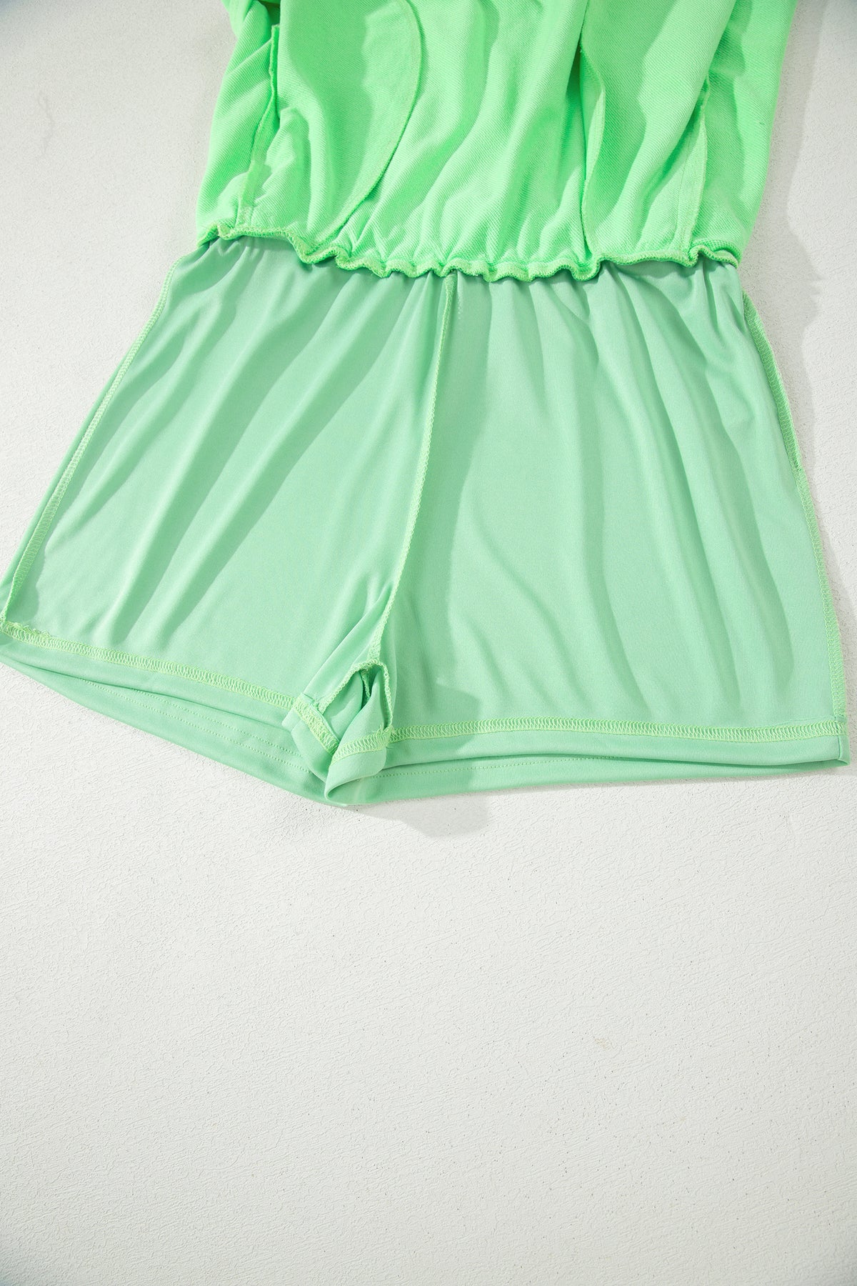 Sachet Pink Slim Tank Top Elastic Waist Mini Skort 2pcs Outfit